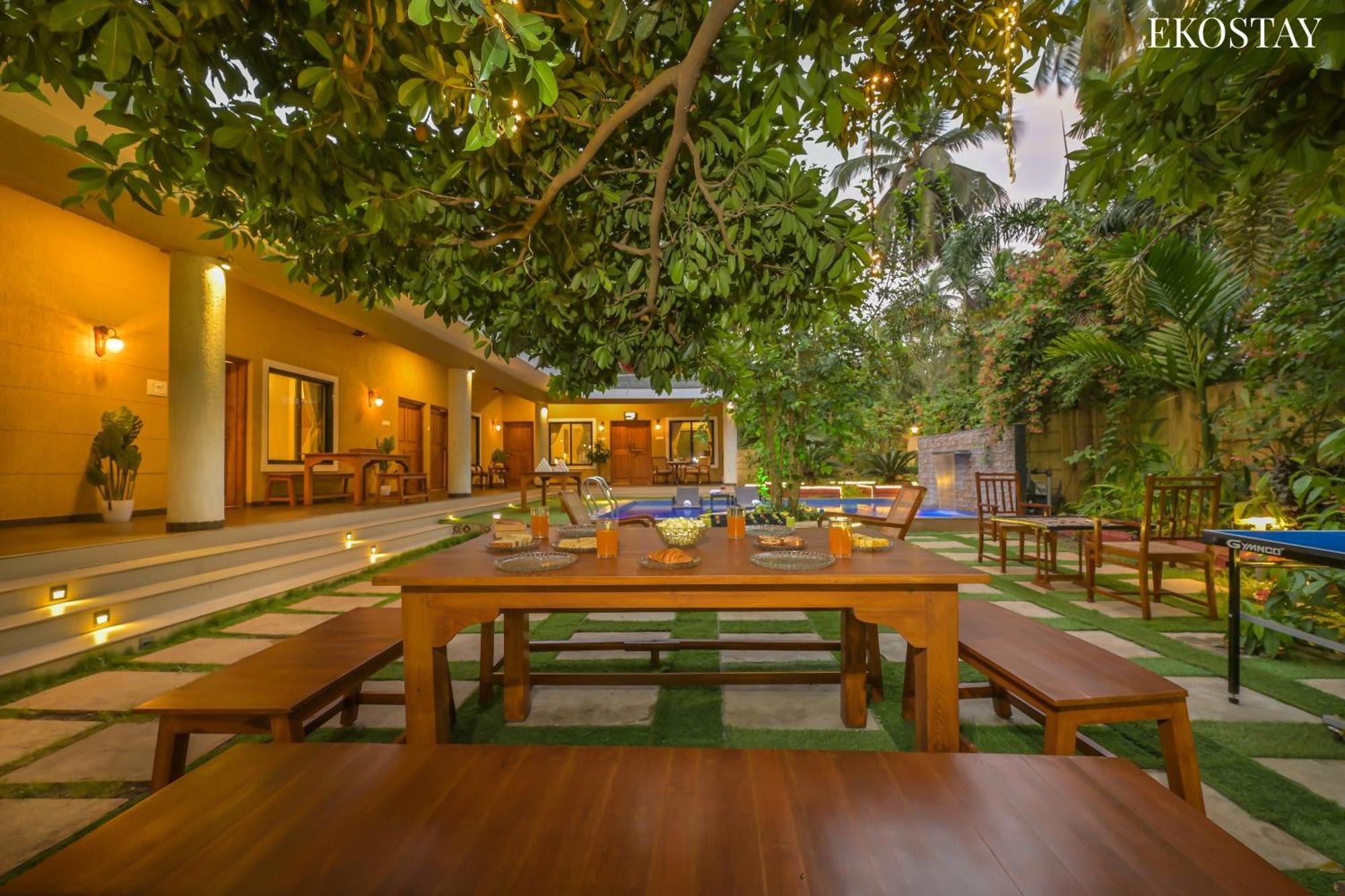 Eko Stay Gold- Casa Zul Villa Alibag Exterior photo